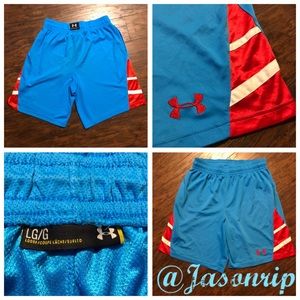 Under Armour Mens Large Basketball Athletic Shorts